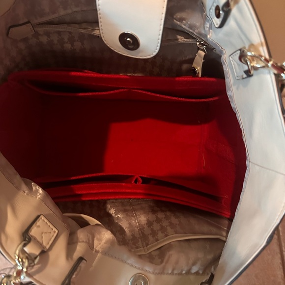 Karl Lagerfeld embellished tote, perfect for all your things year round. - Picture 7 of 7